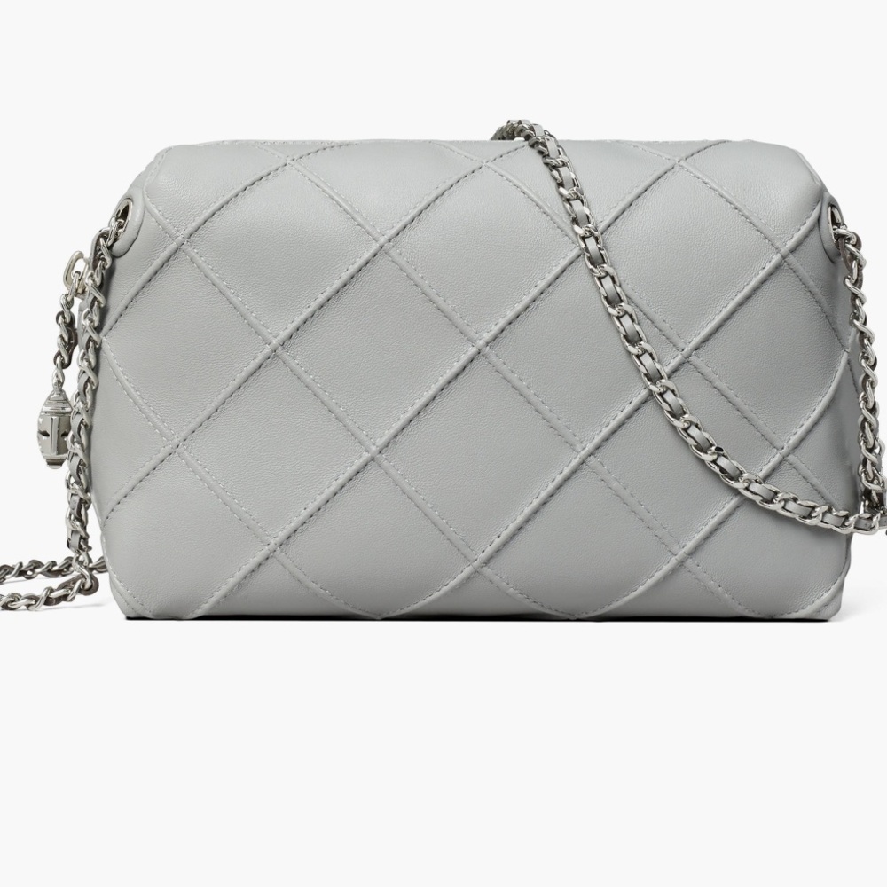 NWT Tory Burch Fleming Soft Leather Crossbody Bag